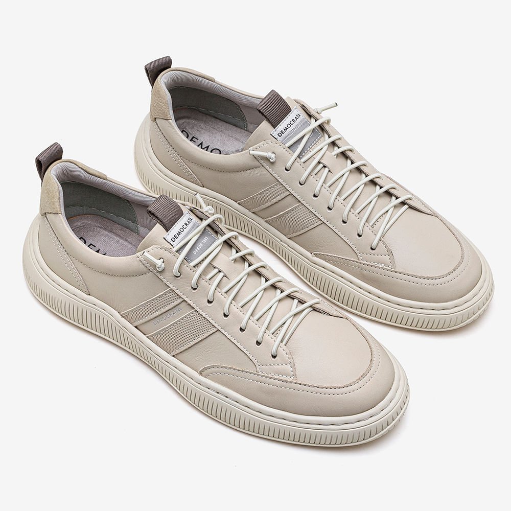 Tênis Denim Vibe Ultra Light Creme Bege 2