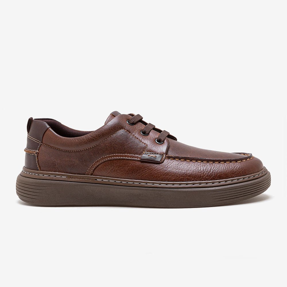 Sapato Denim Clash Marrom