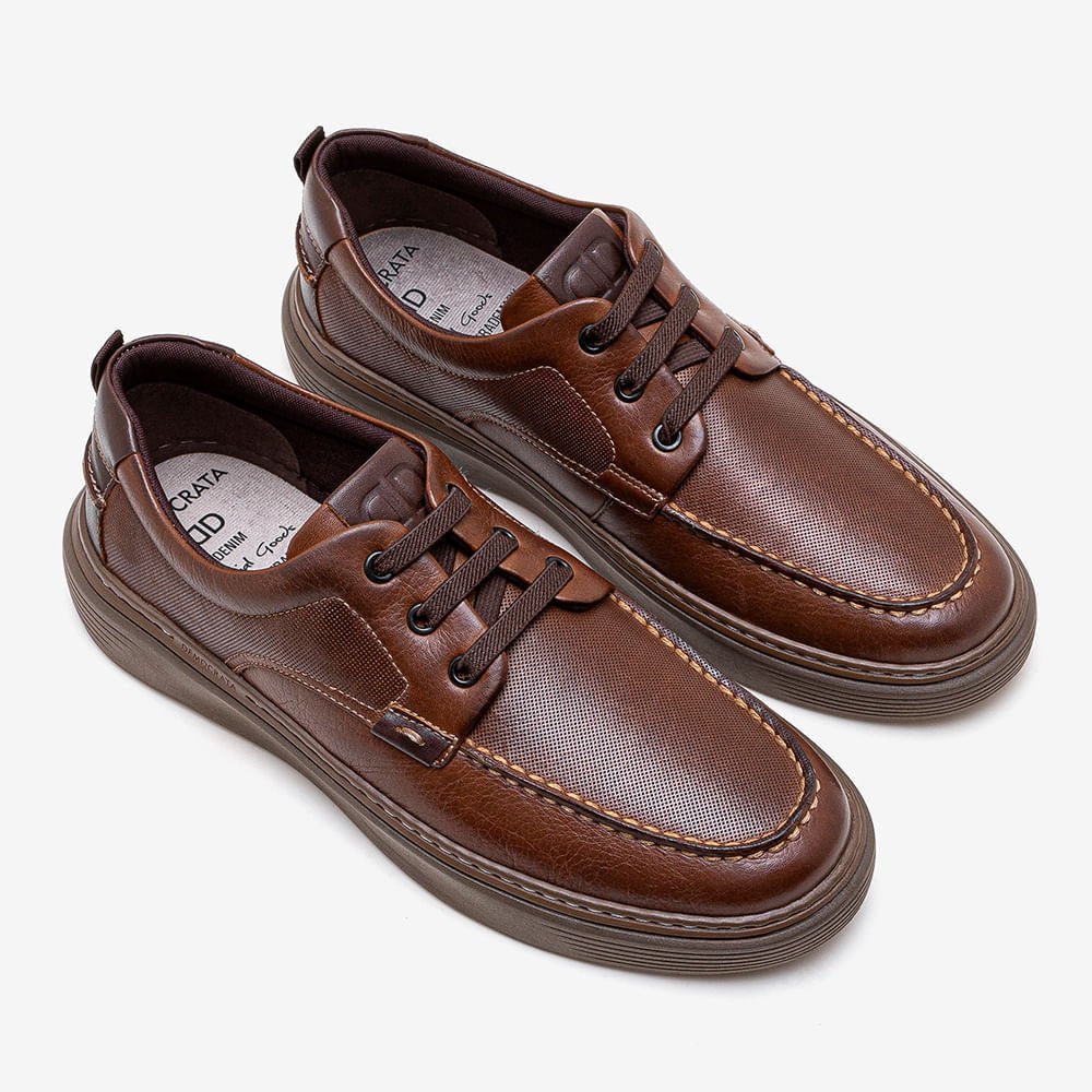 Sapato Denim Clash Marrom Marrom 2