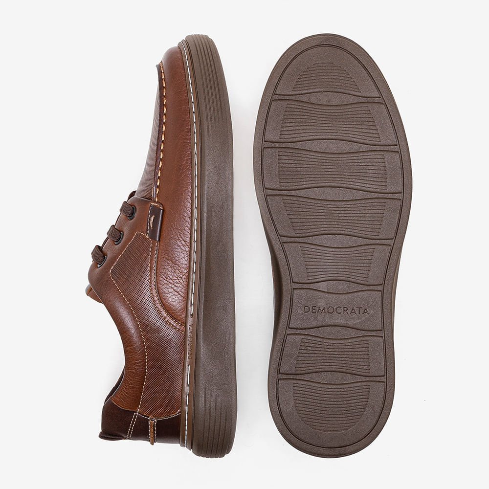 Sapato Denim Clash Marrom Marrom 4