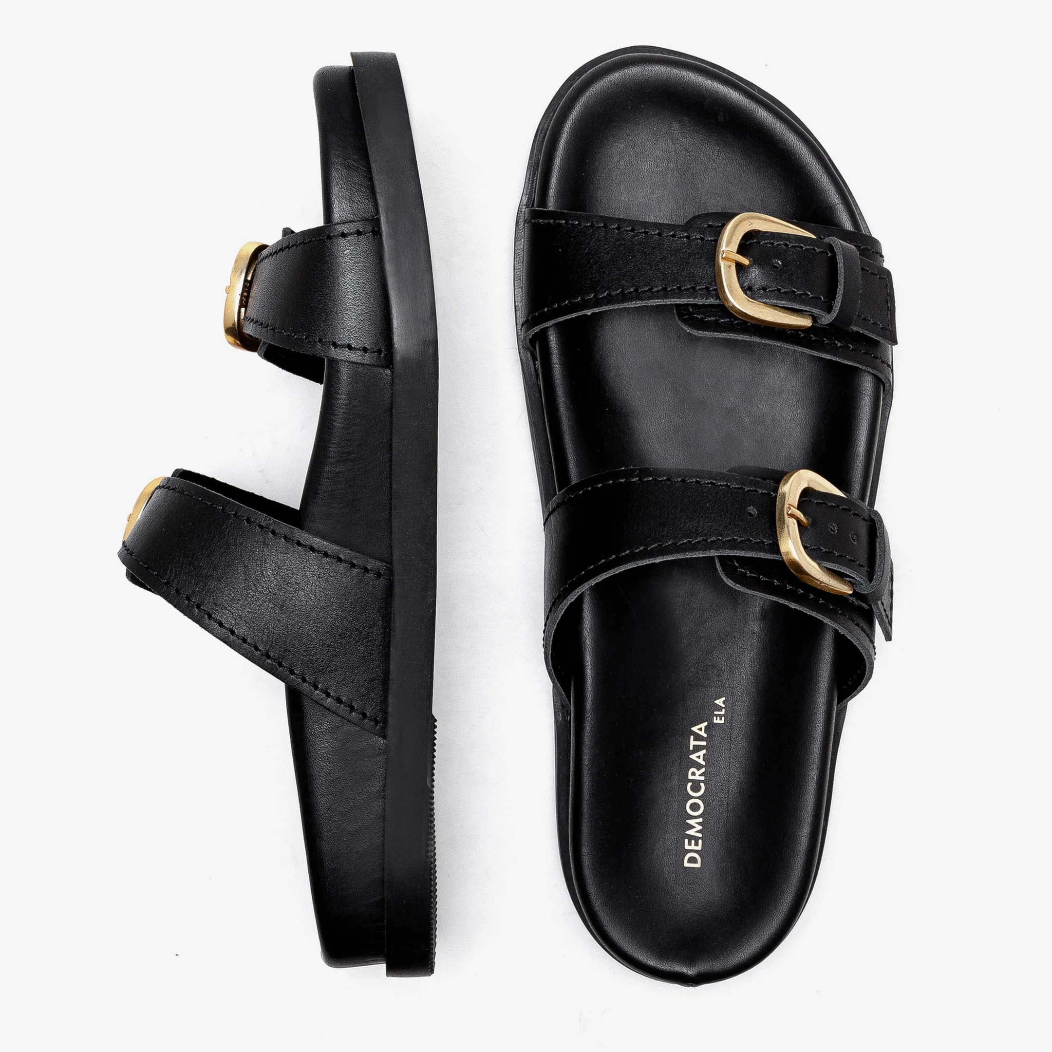 Papete Feminina Iris Preto Preto 5