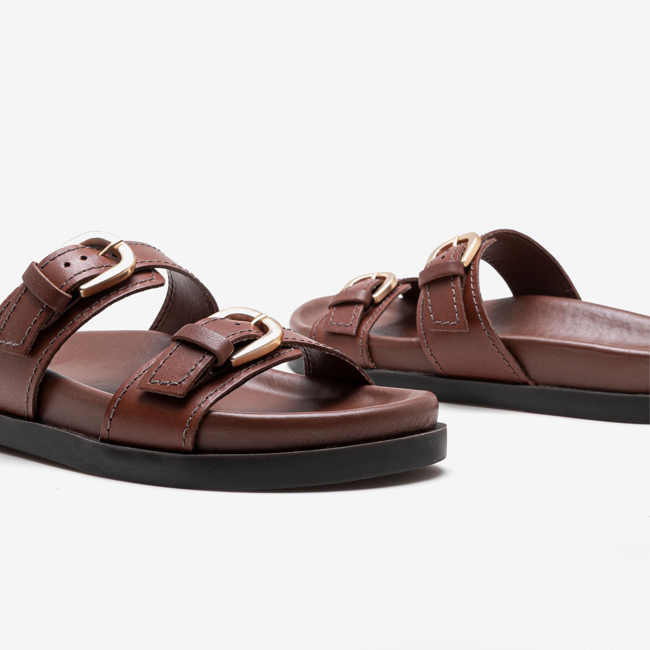 Papete Feminina Iris Tan Marrom 4