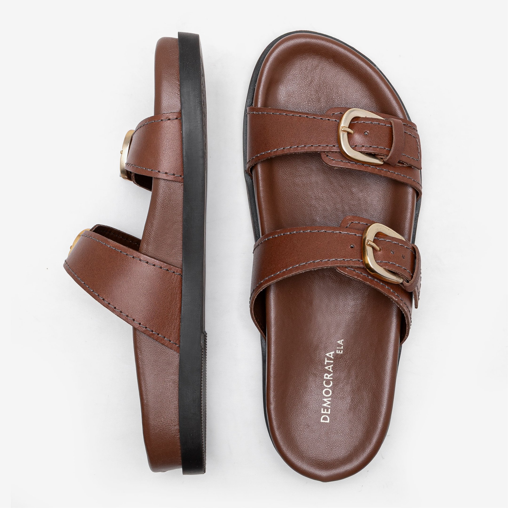 Papete Feminina Iris Tan Marrom 5