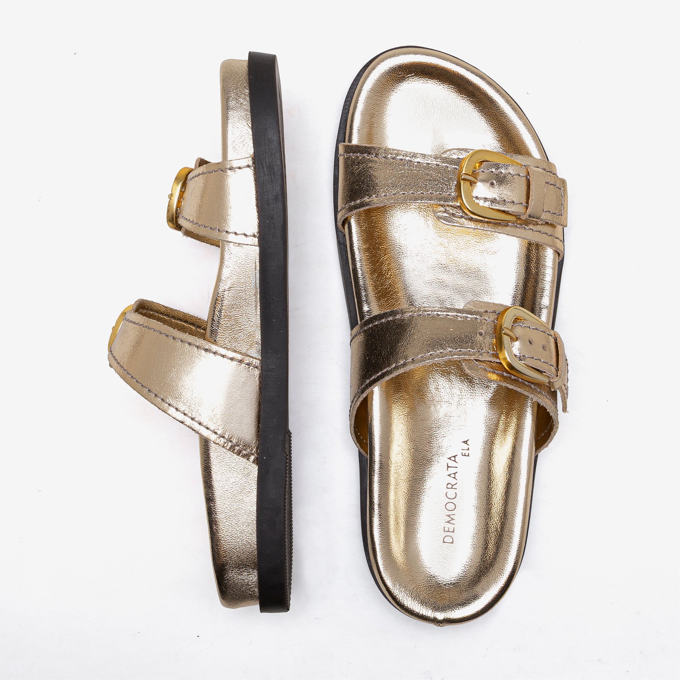 Papete Feminina Iris Dourado Dourado 5