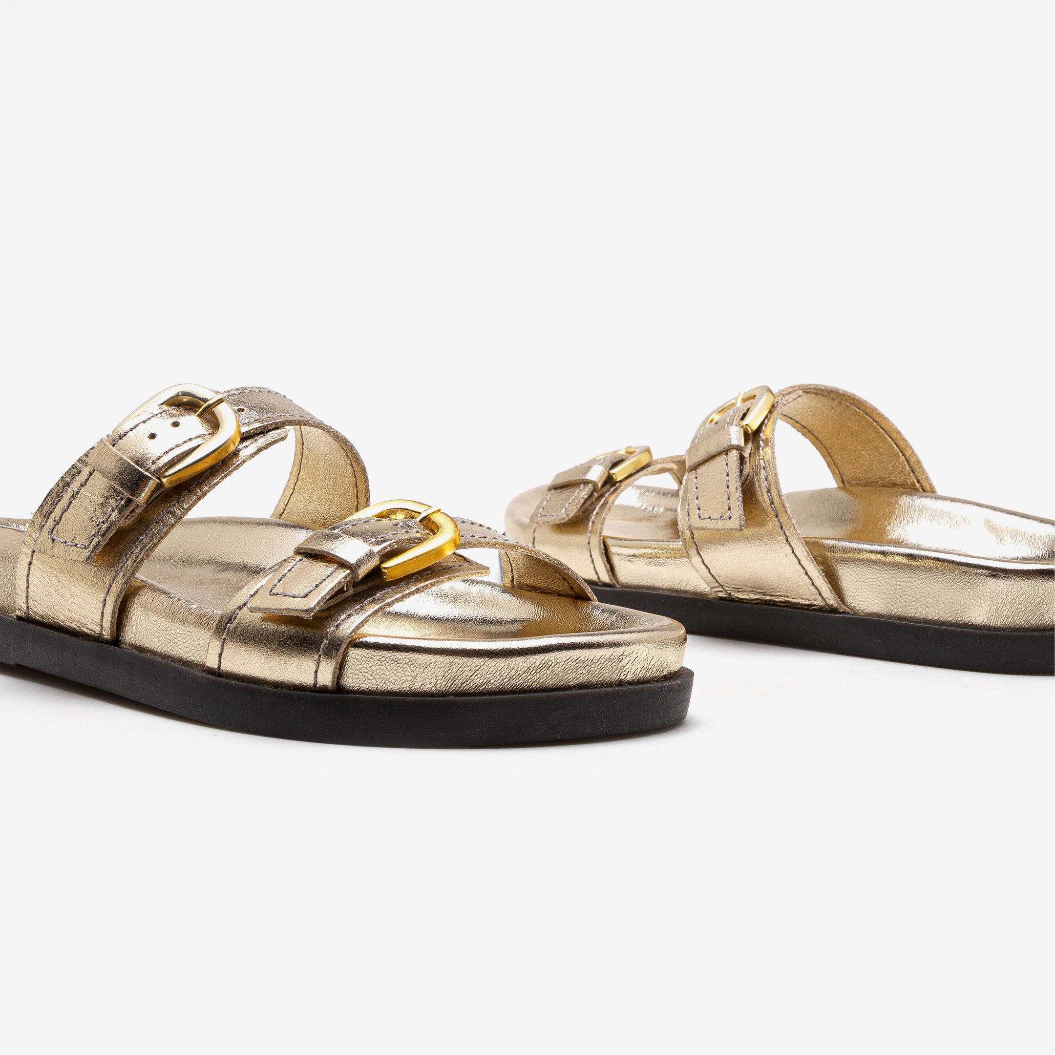 Papete Feminina Iris Dourado Dourado 4