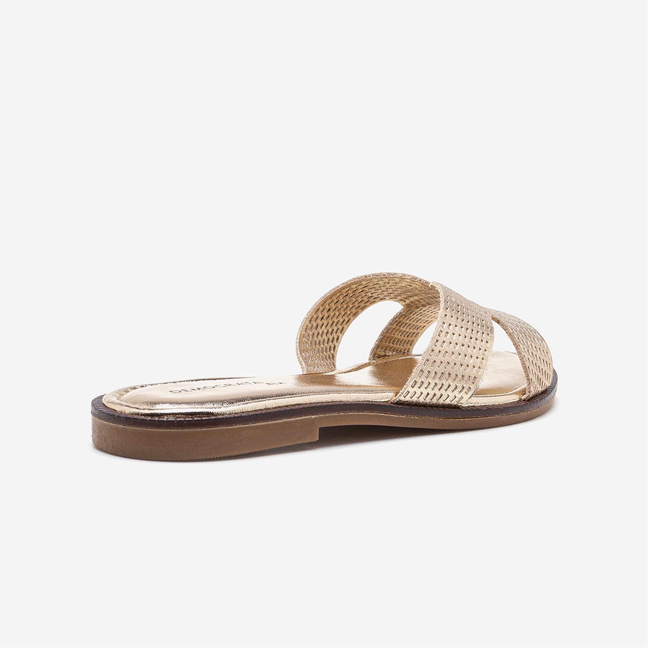 Rasteira Feminina Lunna Dourado Dourado 3