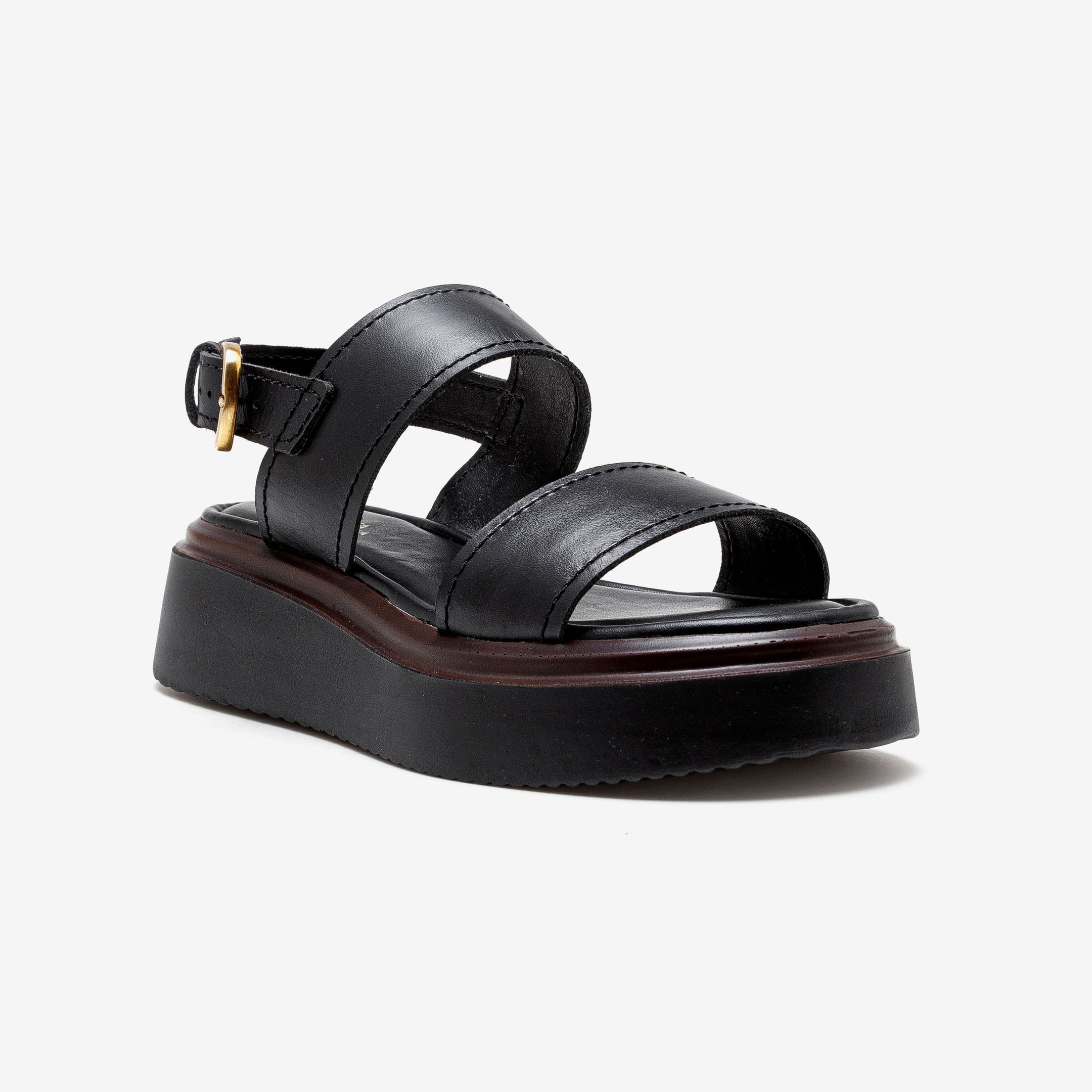 Sandália Feminina Serena Preto Preto 2