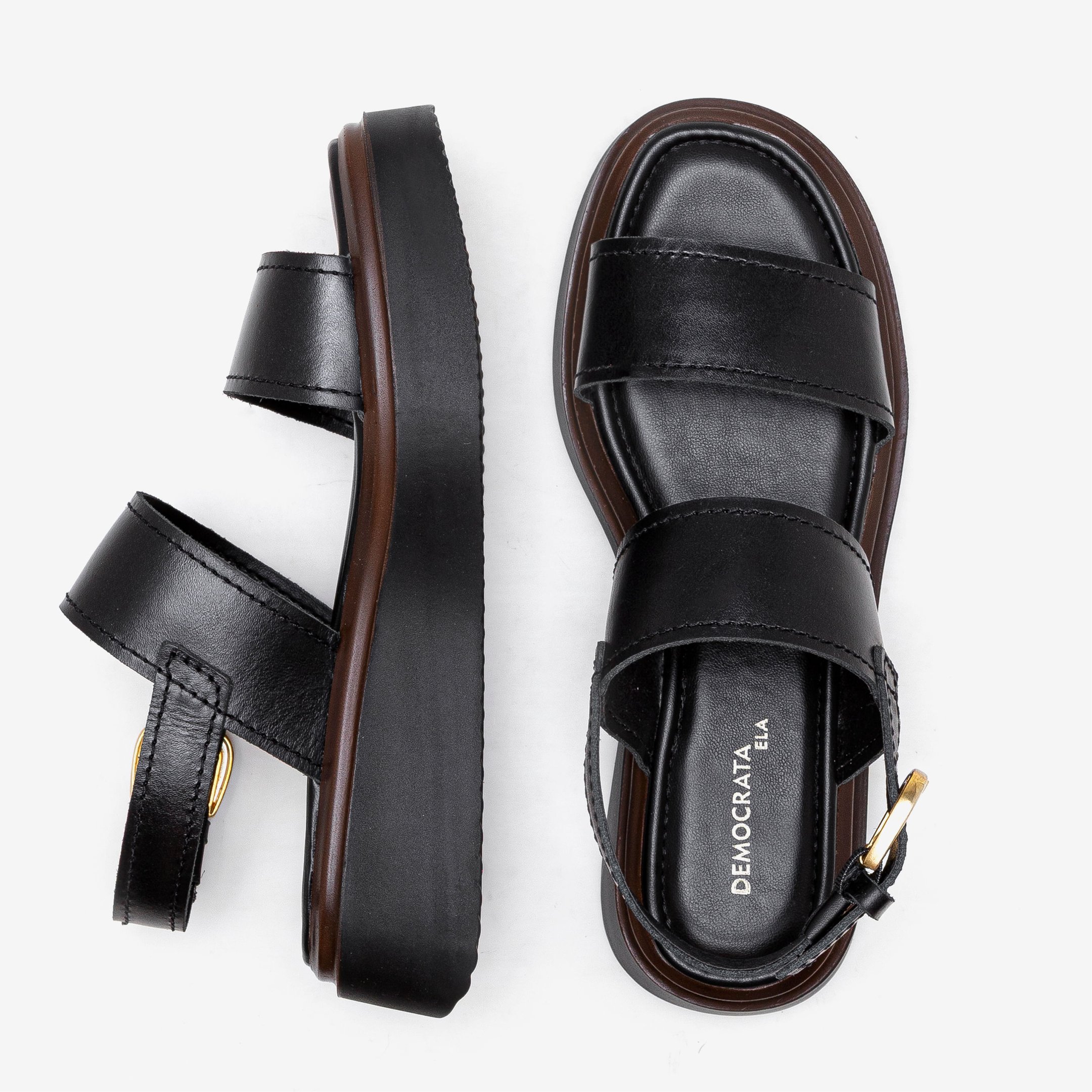 Sandália Feminina Serena Preto Preto 5