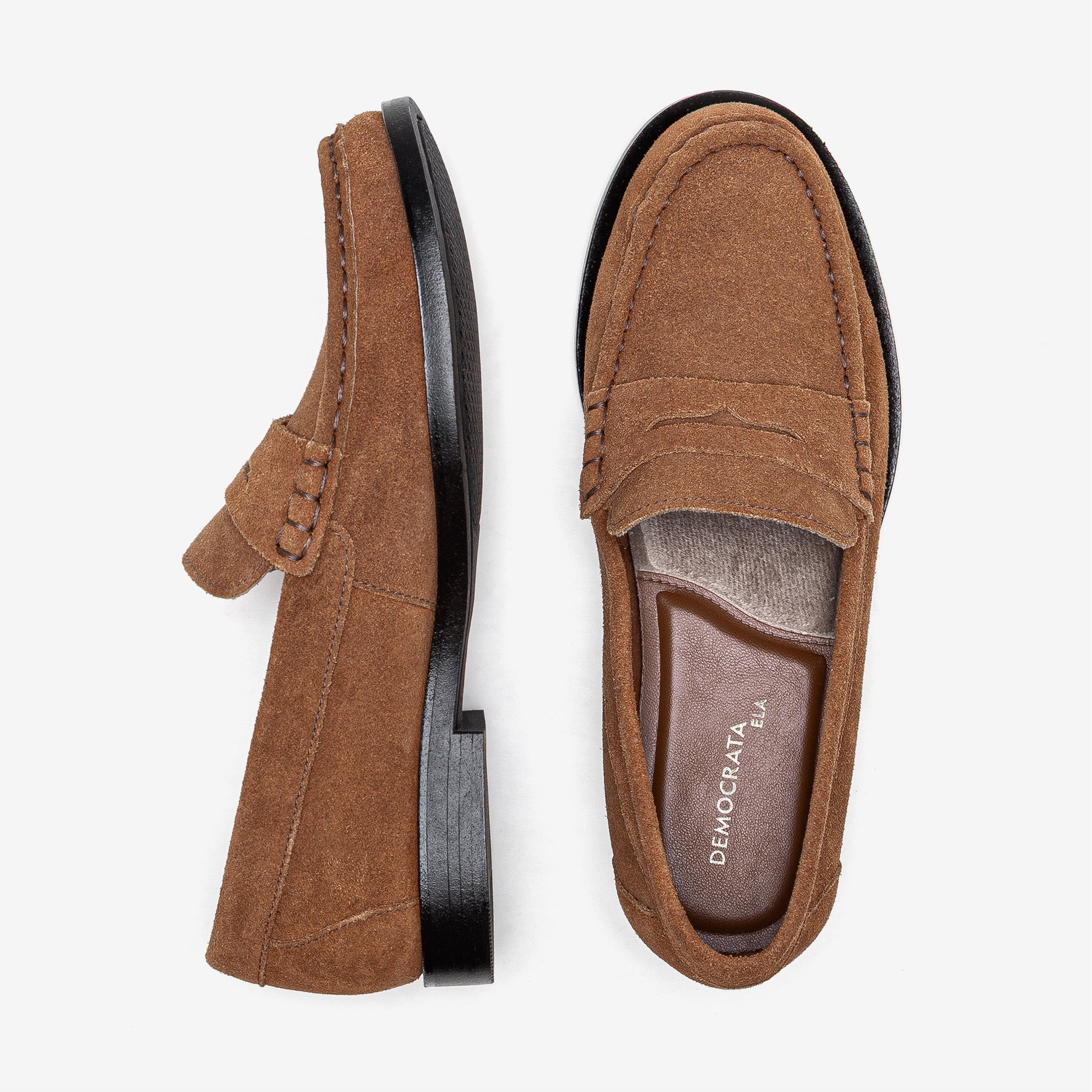 Mocassim Feminino Cora Amendoa Marrom 5