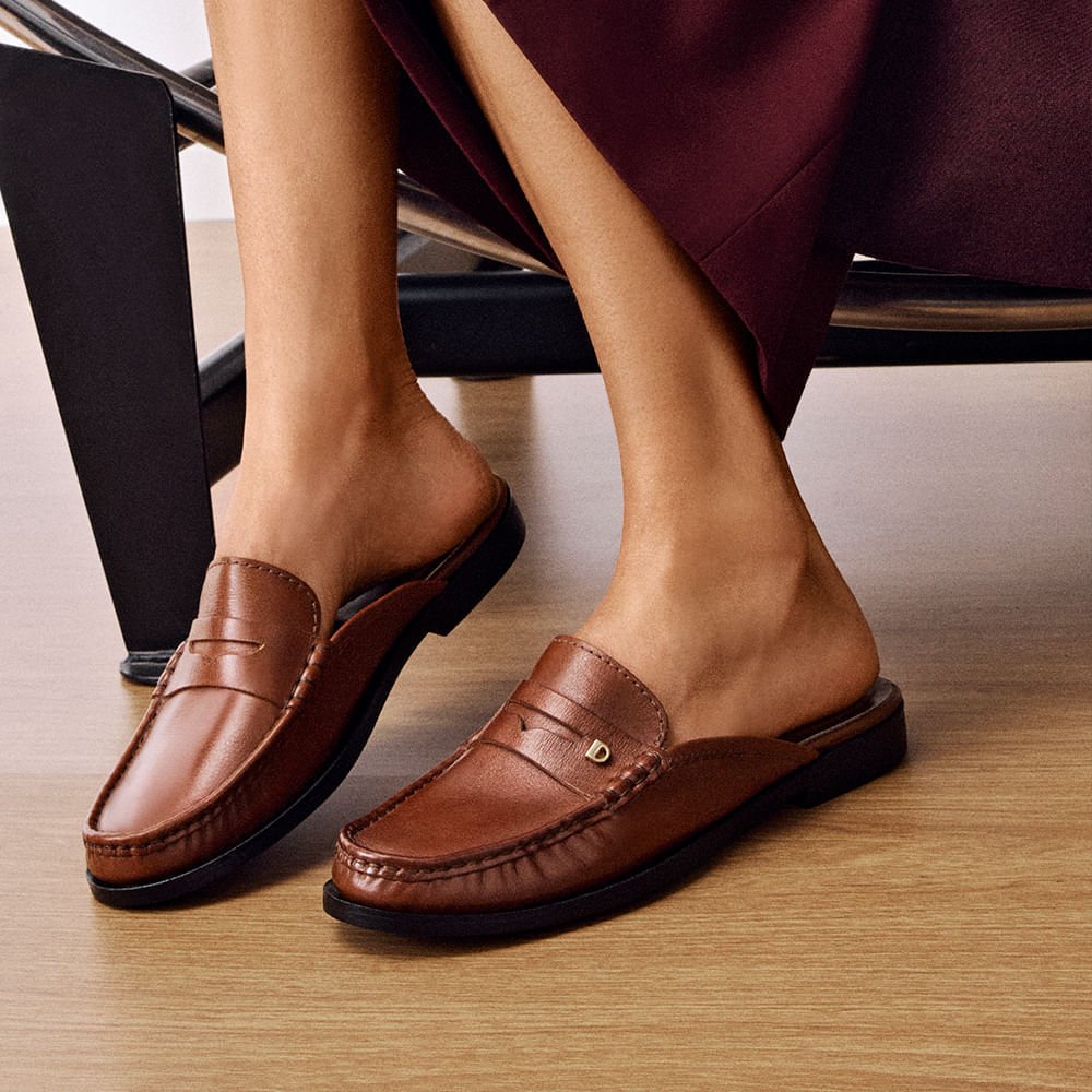 Mocassim Feminino Cora Tan Marrom 7