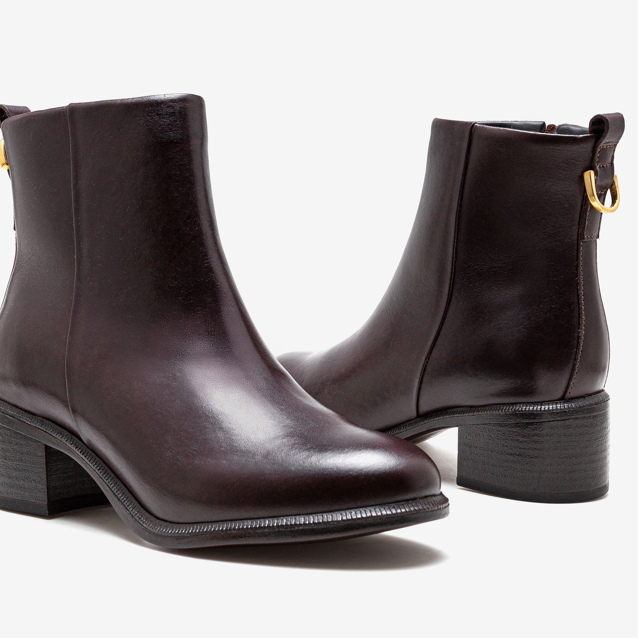 Bota Feminina Ava Café Marrom 4