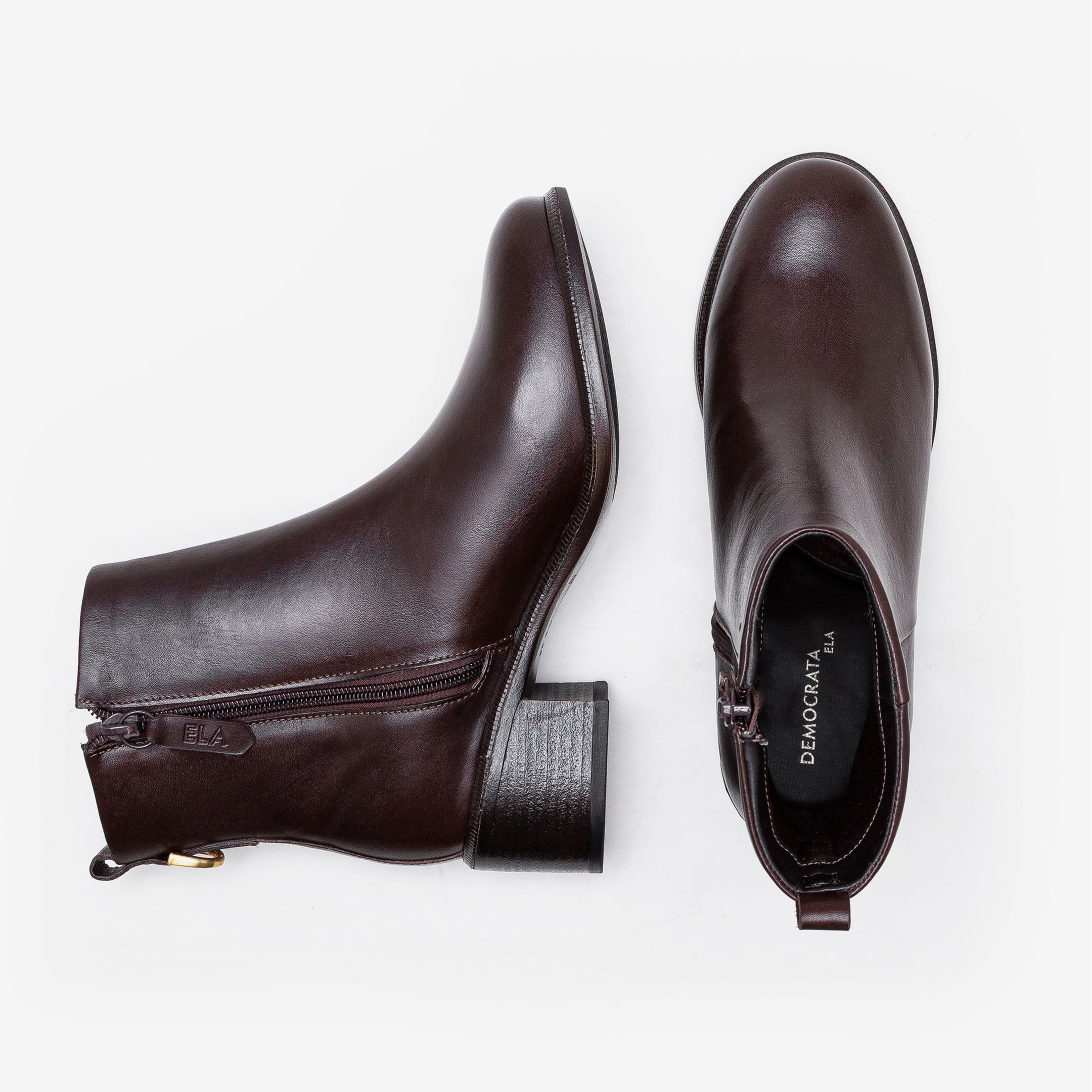 Bota Feminina Ava Café Marrom 5