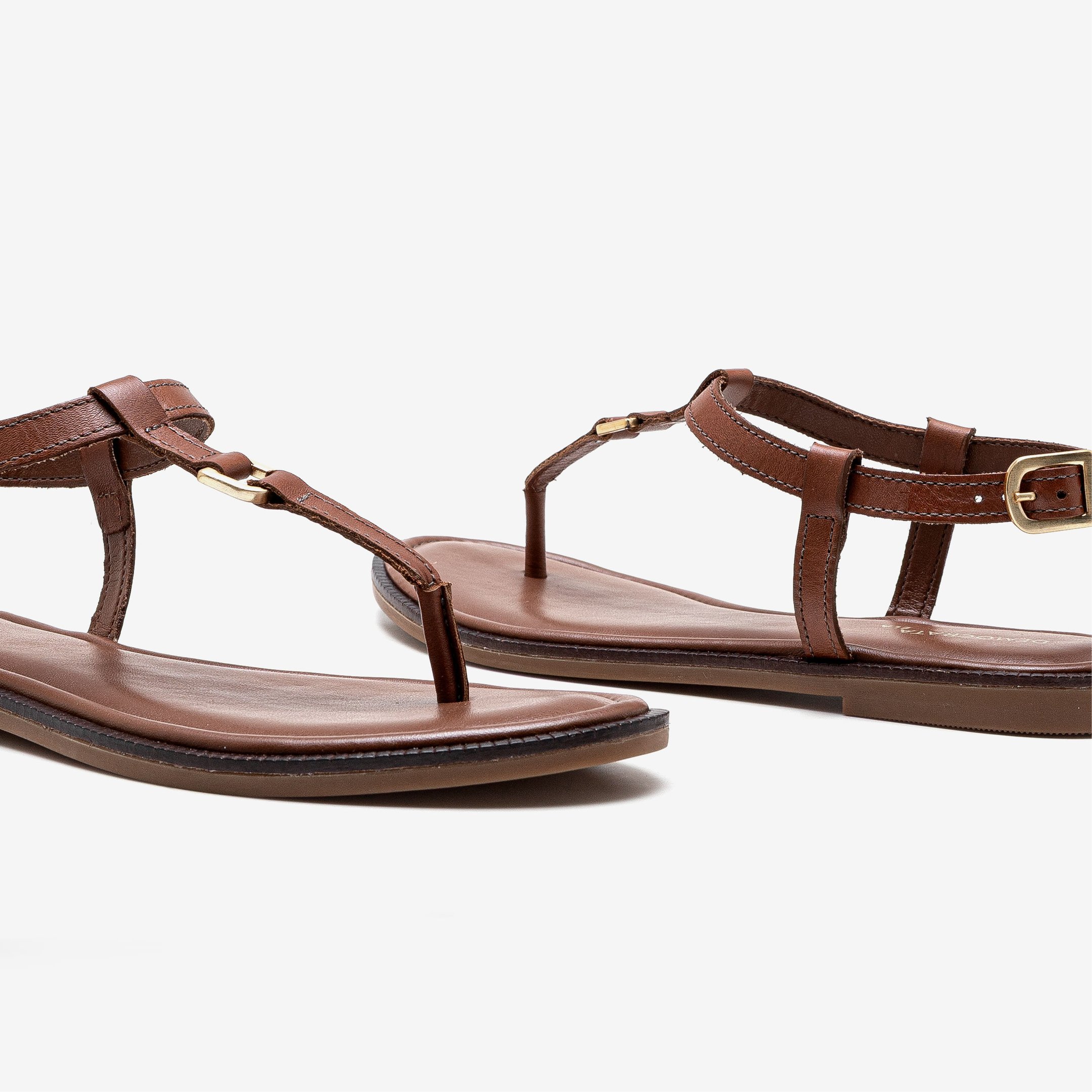 Rasteira Feminina Lunna Tan Marrom 4