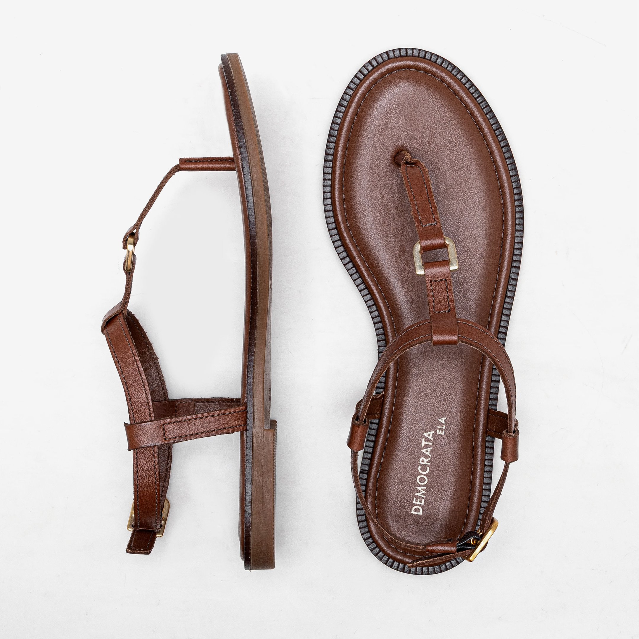 Rasteira Feminina Lunna Tan Marrom 5