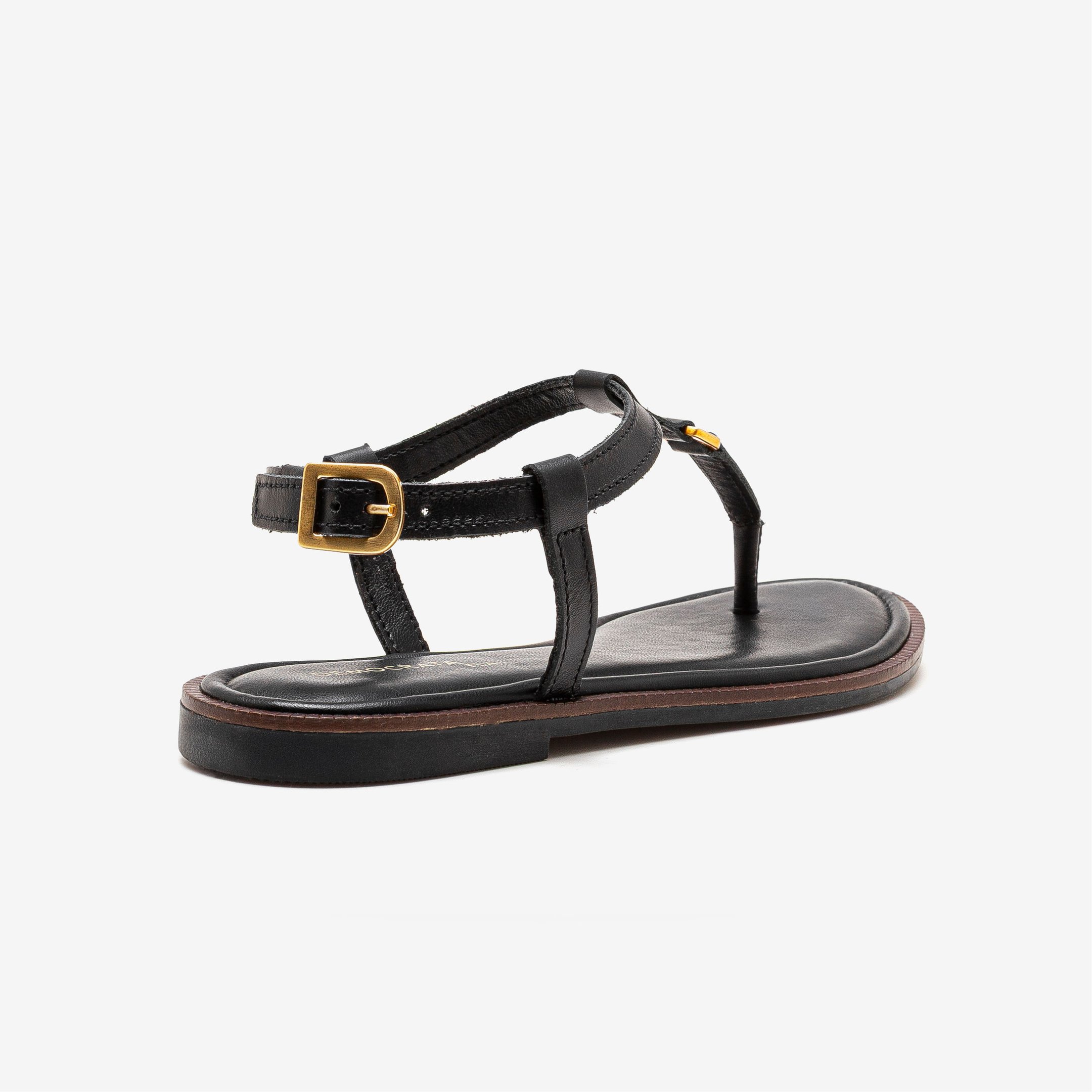 Rasteira Feminina Lunna Preto Preto 3