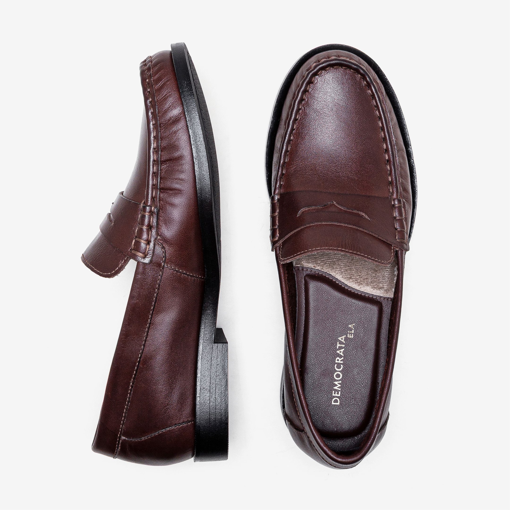 Mocassim Feminino Cora Marrom Marrom 5