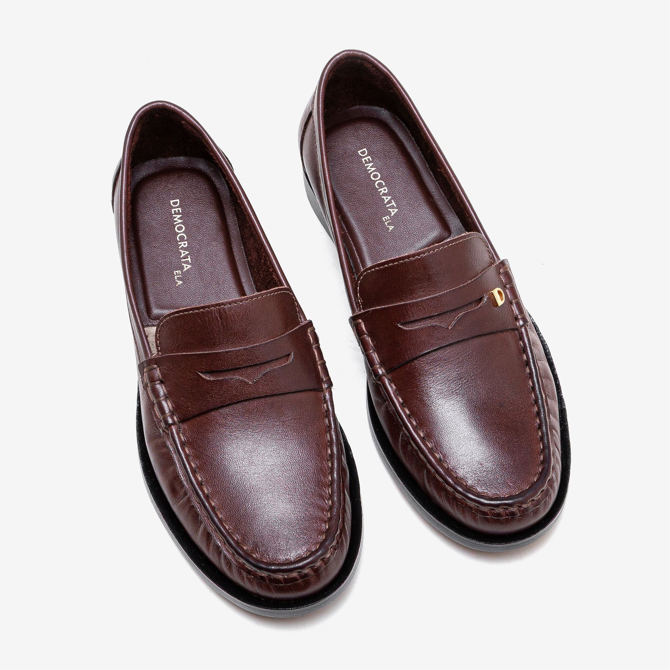 Mocassim Feminino Cora Marrom Marrom 6