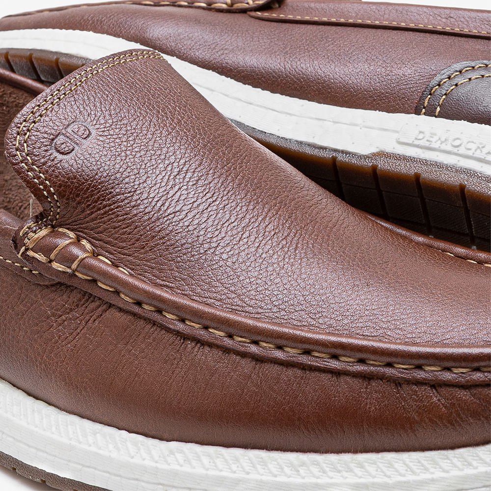 Mocassim Masculino Pulse Flop Marrom Marrom 3
