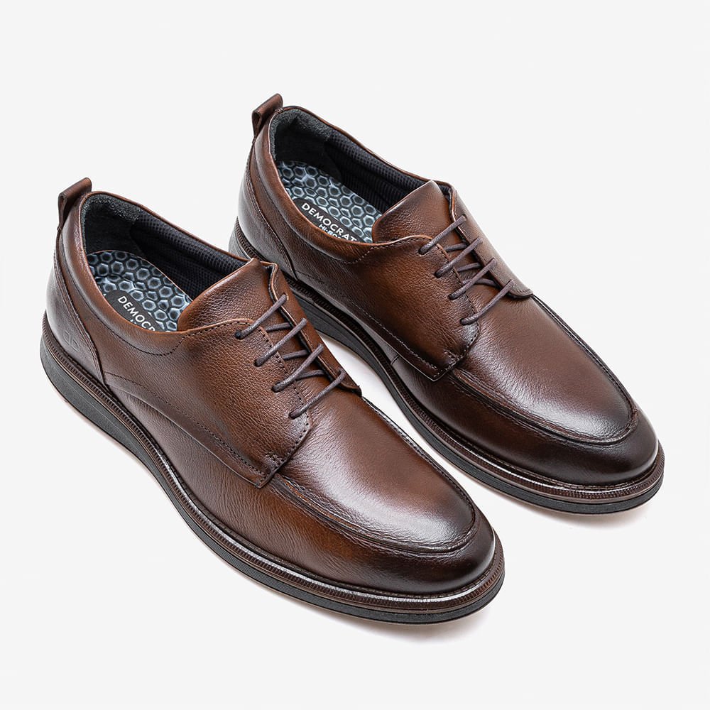 Sapato Masculino James Hi-Soft 32 Marrom Marrom 2