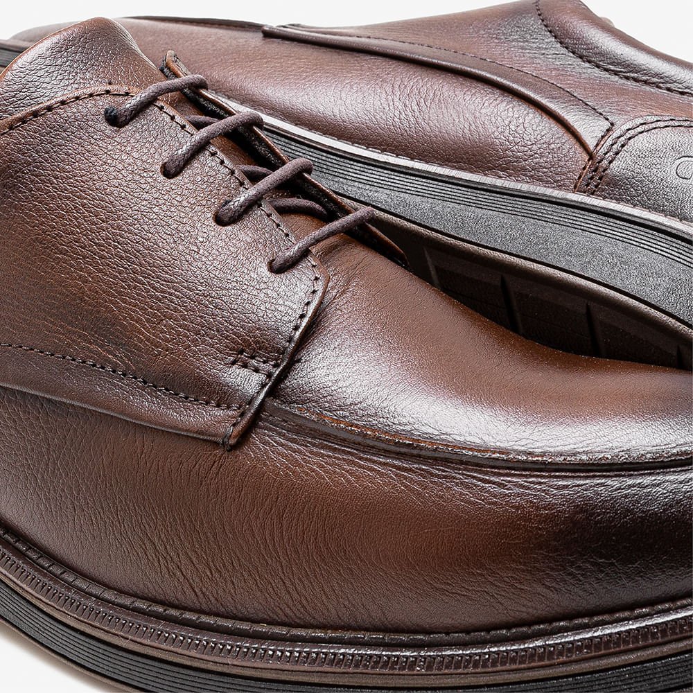 Sapato Masculino James Hi-Soft 32 Marrom Marrom 3