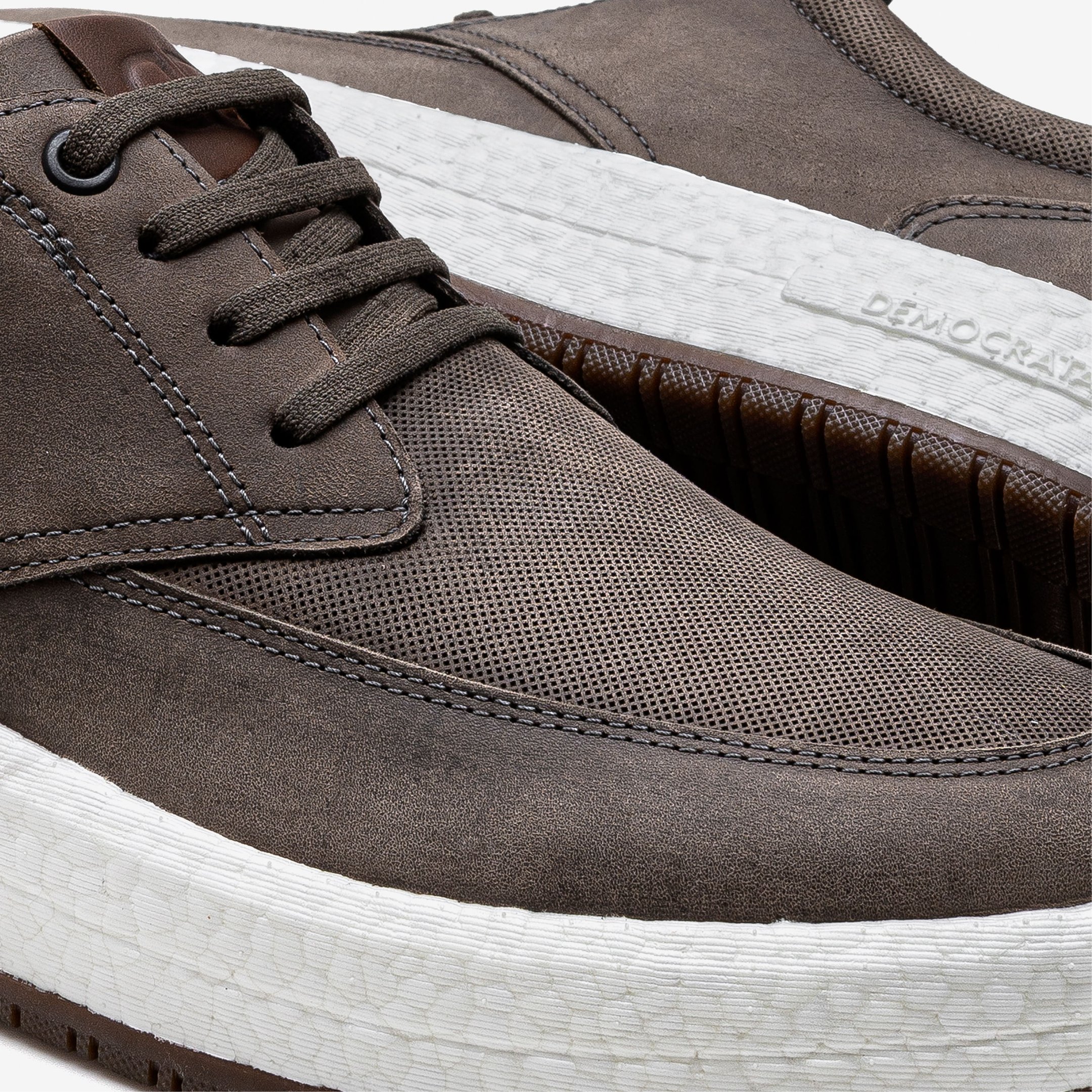 Tênis Masculino Drake Couro Pulse Marrom Marrom 3