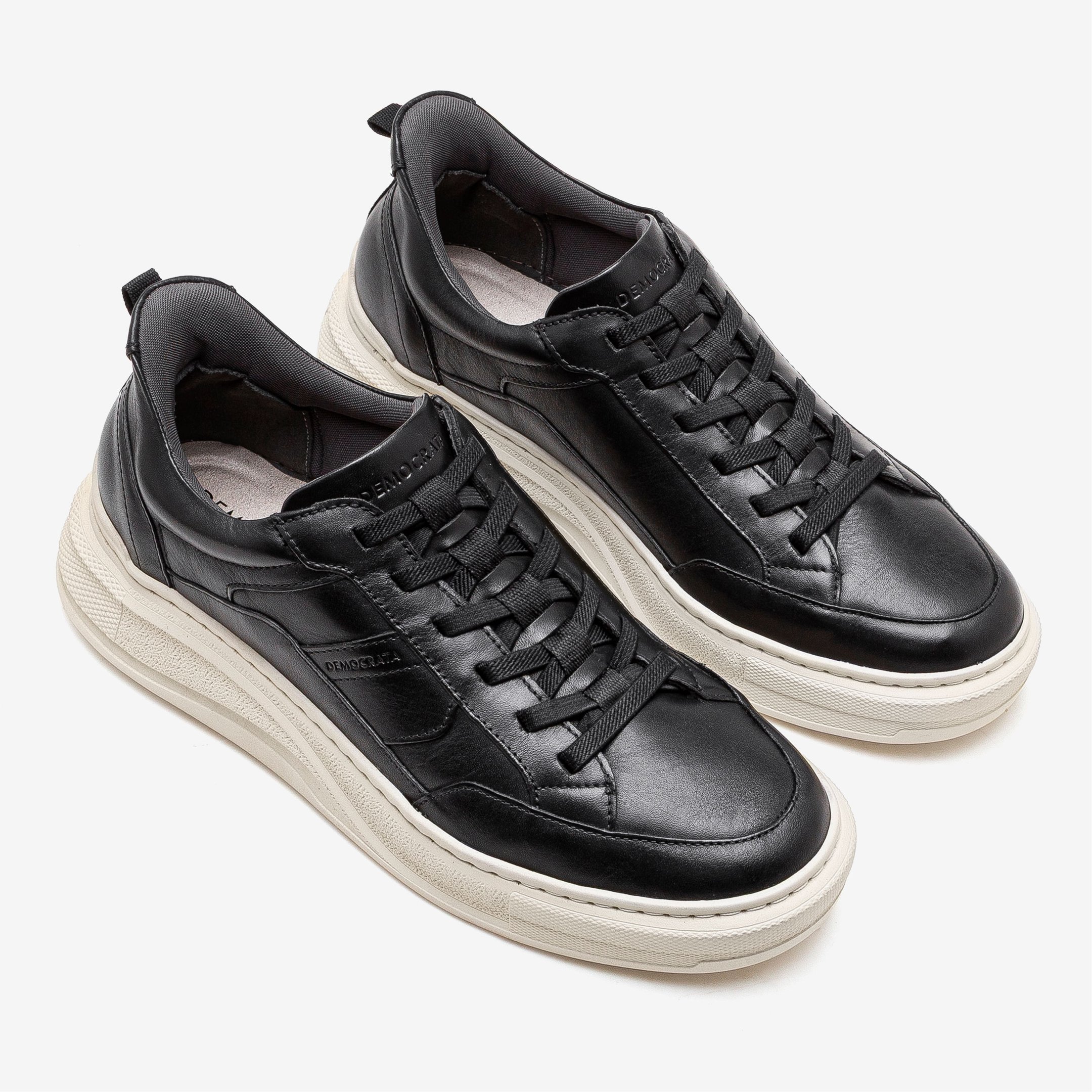 Tênis Masculino Pace Calce Fácil Preto Preto 2