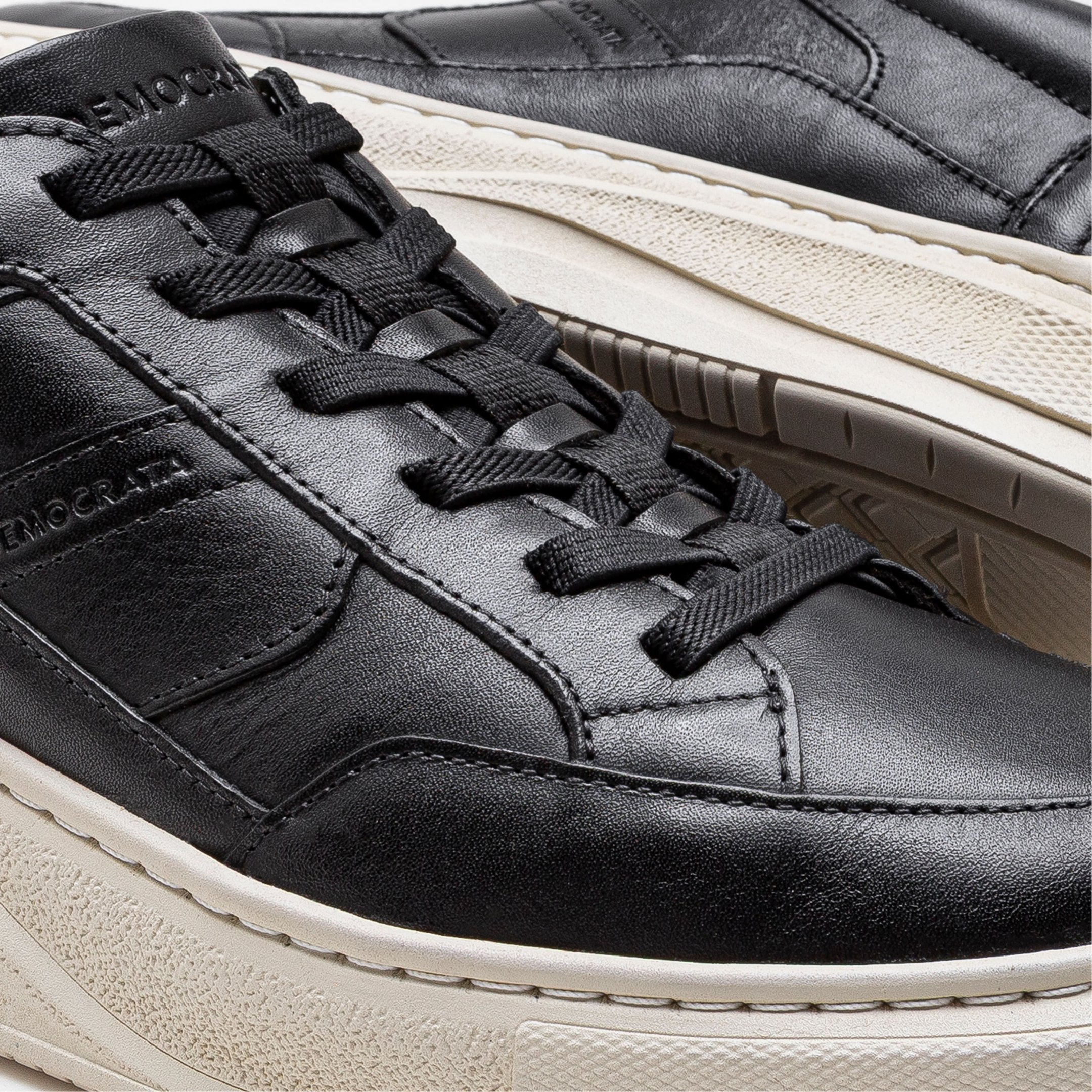 Tênis Masculino Pace Calce Fácil Preto Preto 3