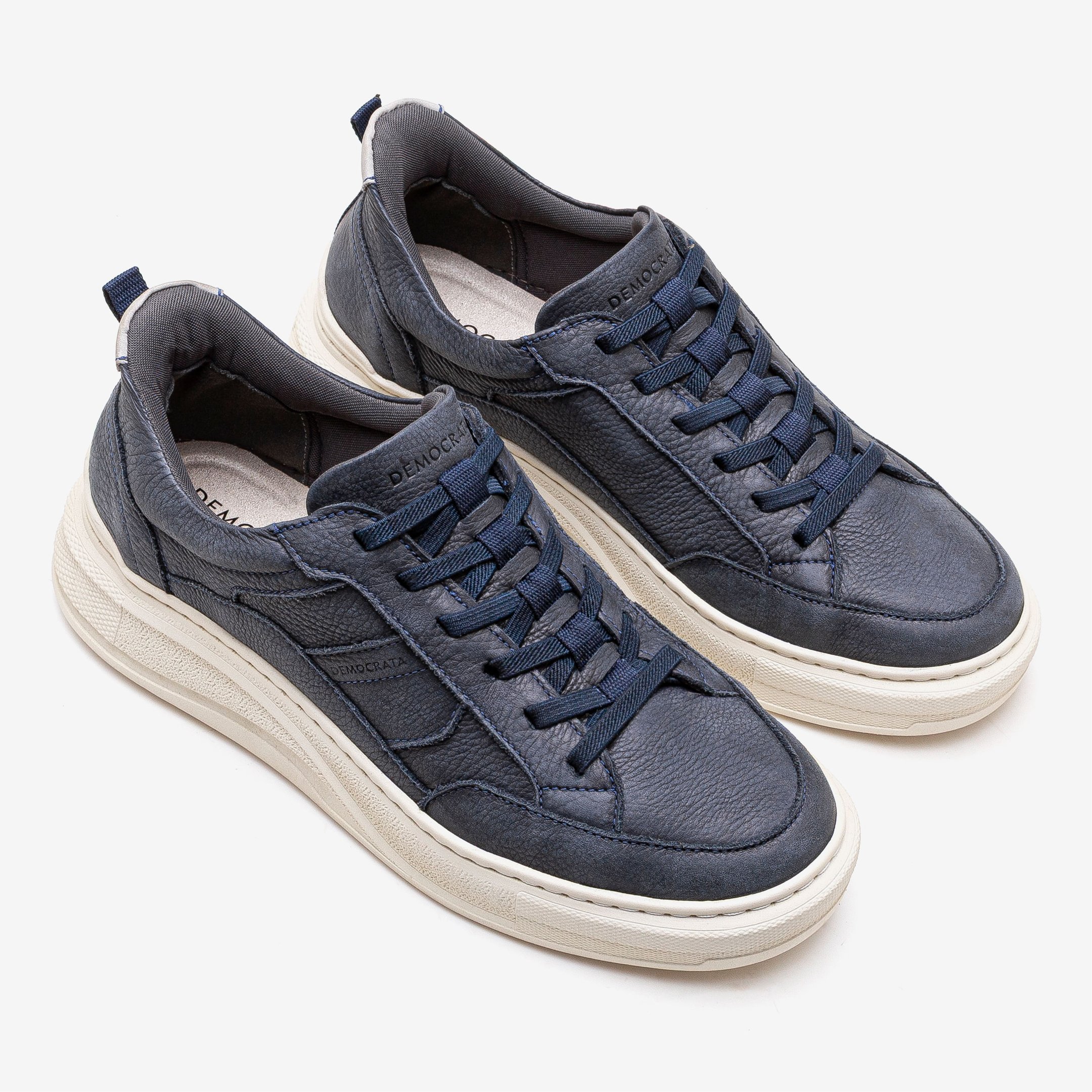 Tênis Masculino Pace Calce Fácil Azul Azul 2