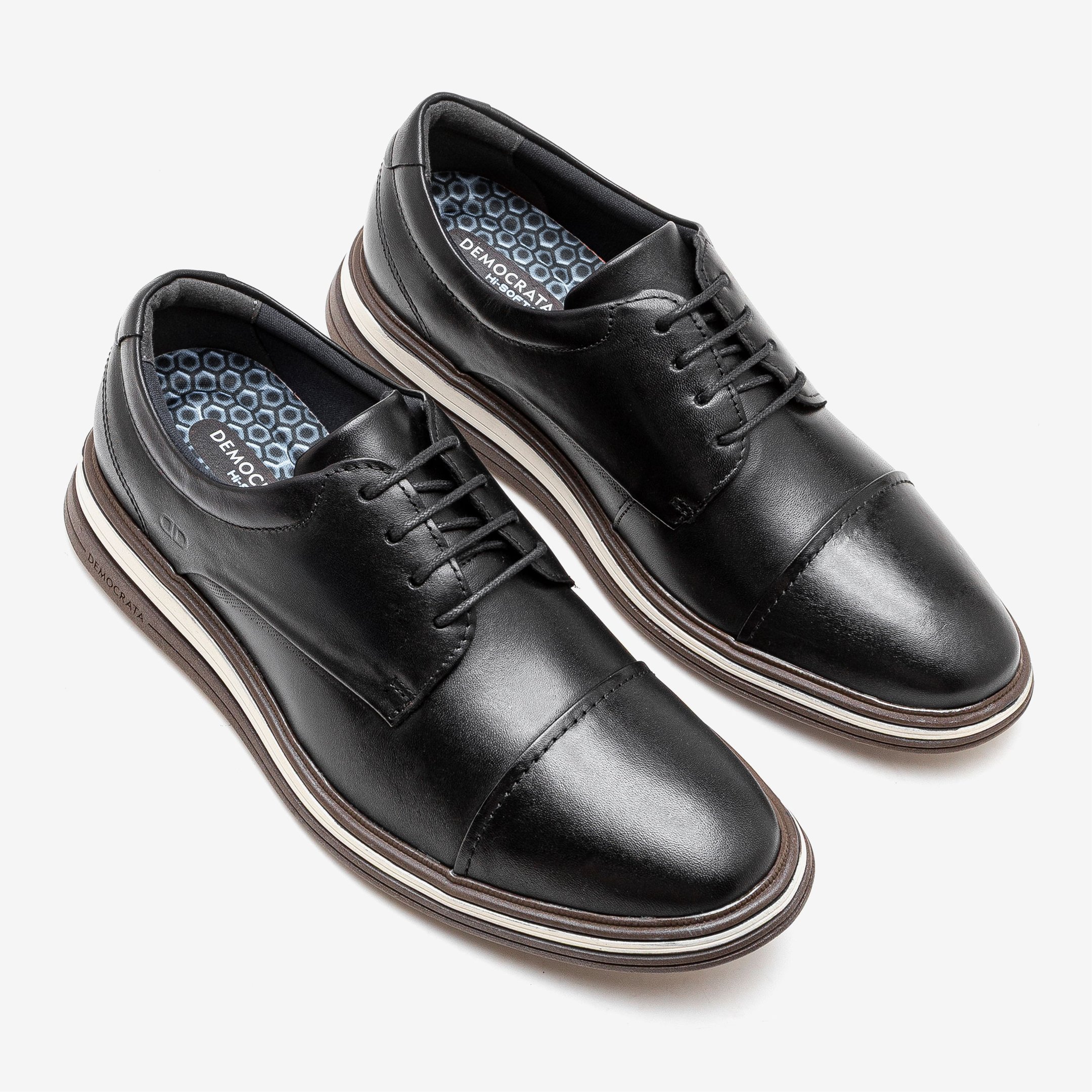 Sapato Masculino Hi-Soft 32 Dune Preto Preto 2