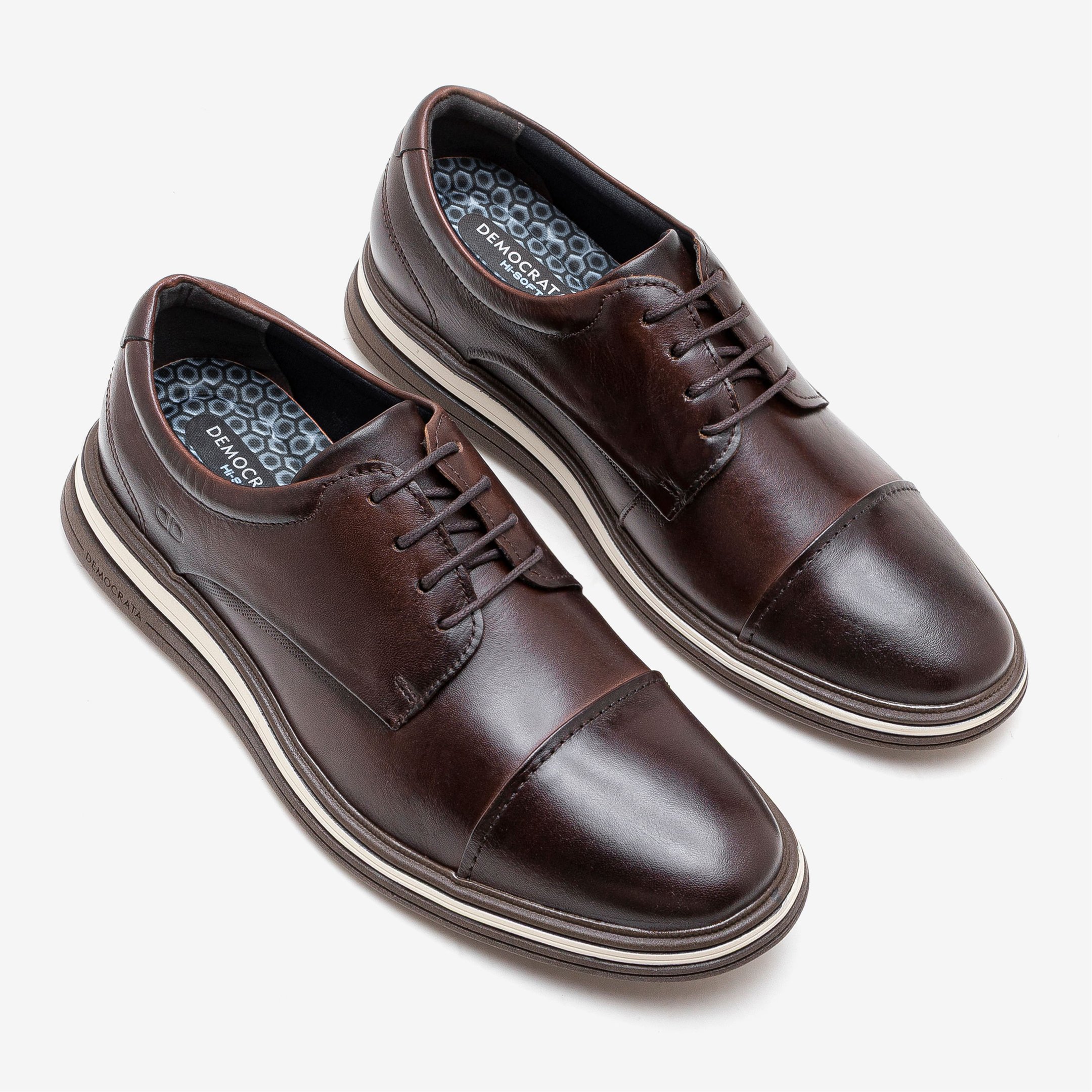 Sapato Masculino Dune Marrom Hi-soft 32 Marrom 2