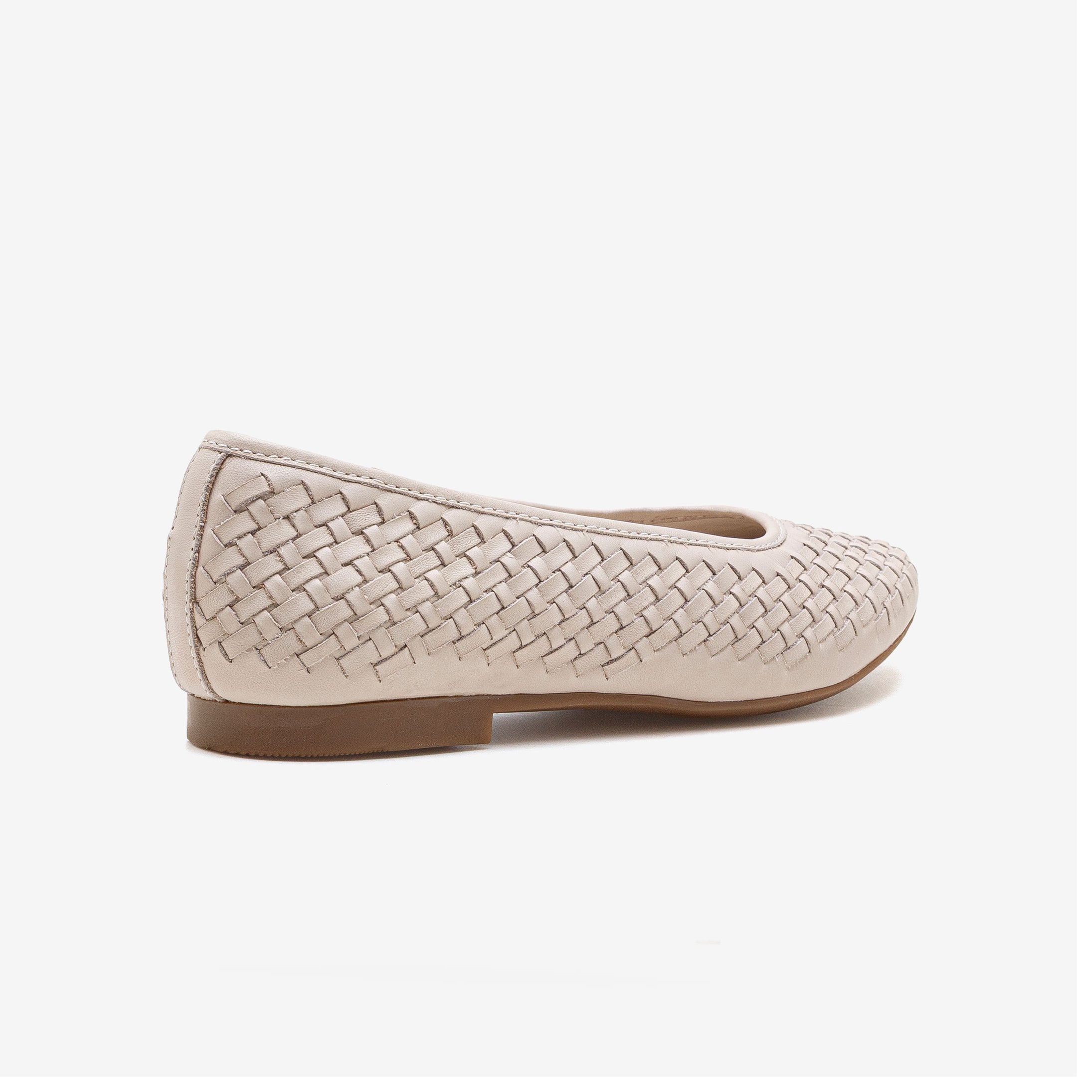 Sapatilha Feminino Lorena Couro Off White Off White 3