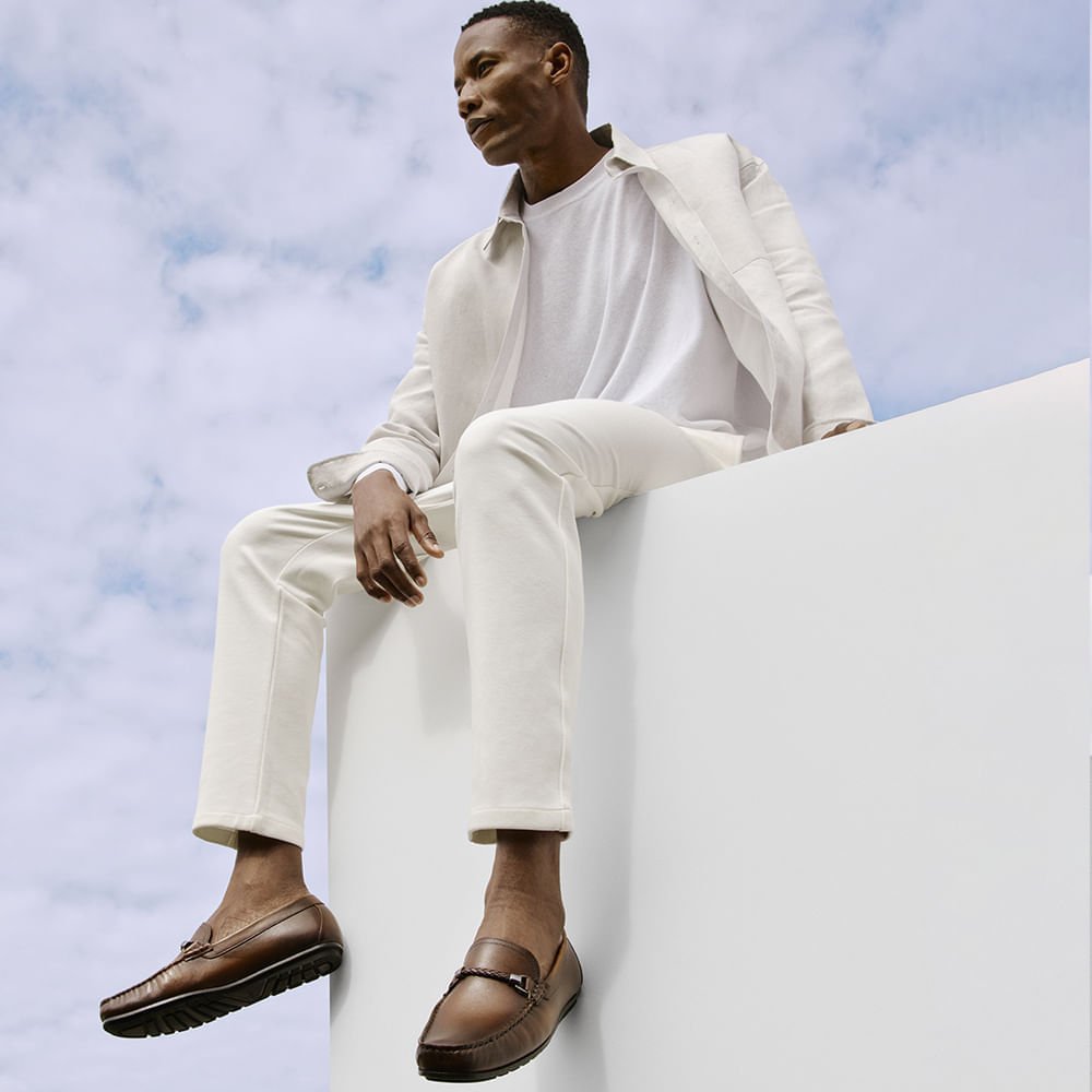 Mocassim Masculino Tom Couro Marrom Marrom 5