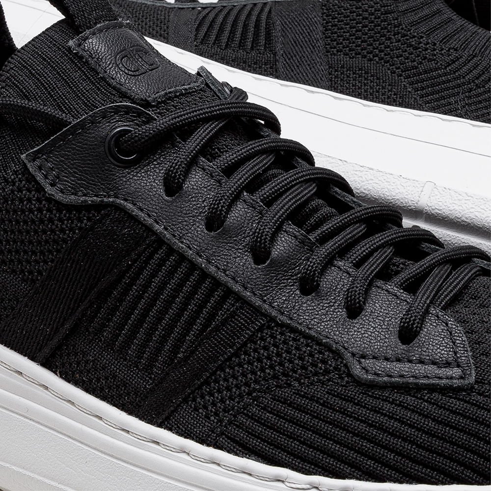 Tênis Masculino Joe Ultra Light Knit Preto Preto 3