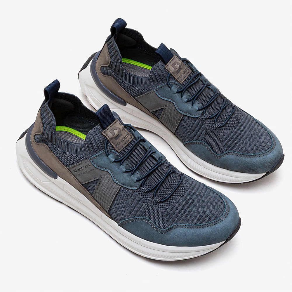 Tênis Masculino Brad Ultra Light Azul Azul 2