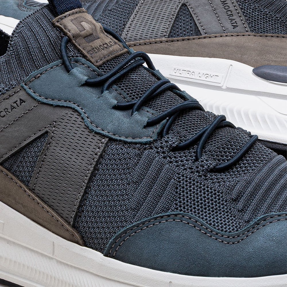 Tênis Masculino Brad Ultra Light Azul Azul 3