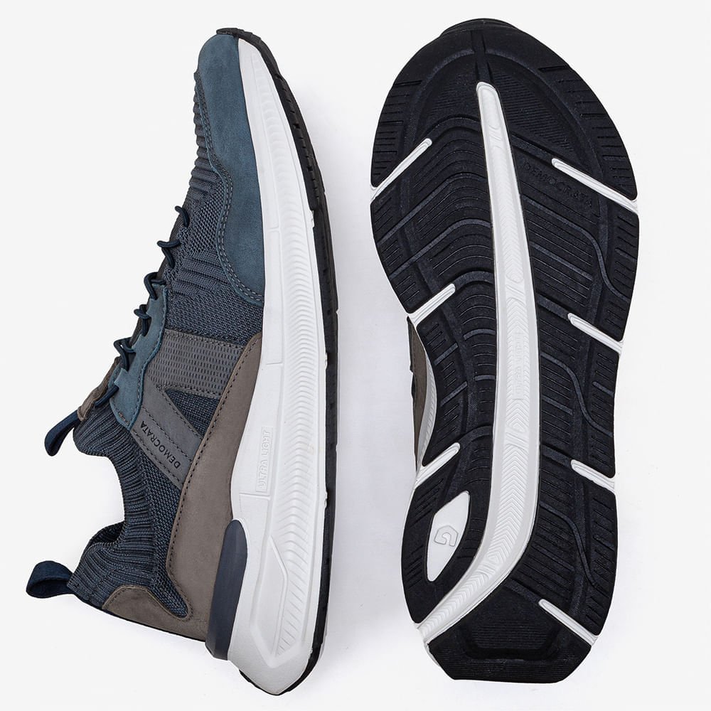 Tênis Masculino Brad Ultra Light Azul Azul 4