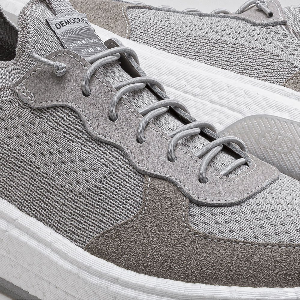 Tênis Masculino Beat Pulse Knit Cinza Cinza 3