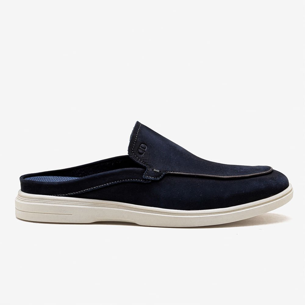 Mule Masculino Tulum Couro Azul