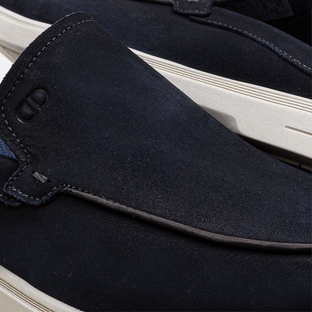 Mule Masculino Tulum Couro Azul Azul Marinho 3