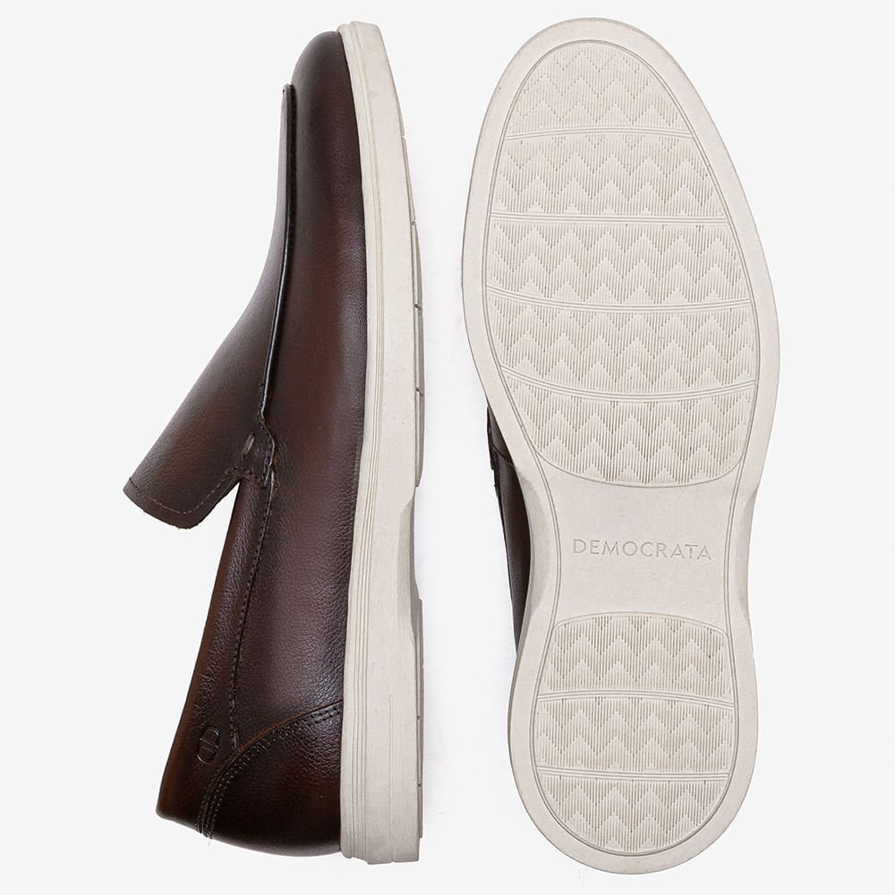 Sapato Masculino Tulum Couro Marrom Marrom 4