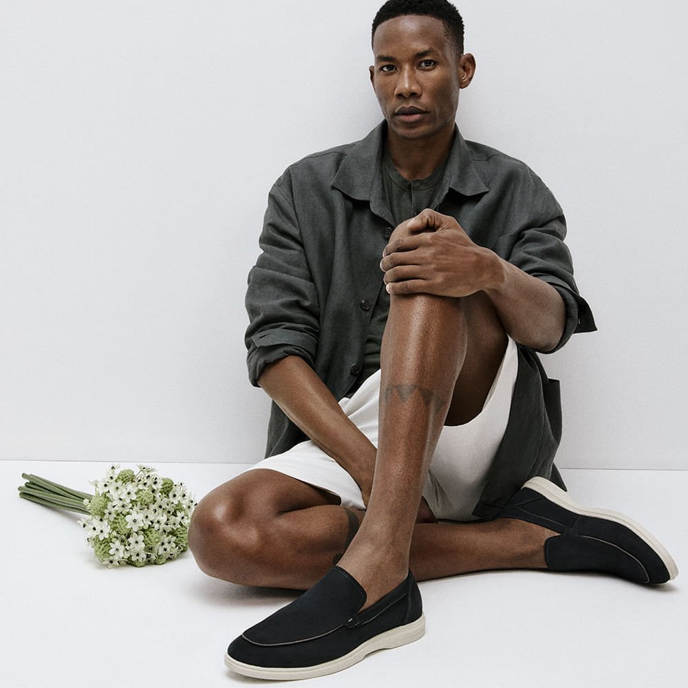 Sapato Masculino Tulum Couro Azul Azul Marinho 5