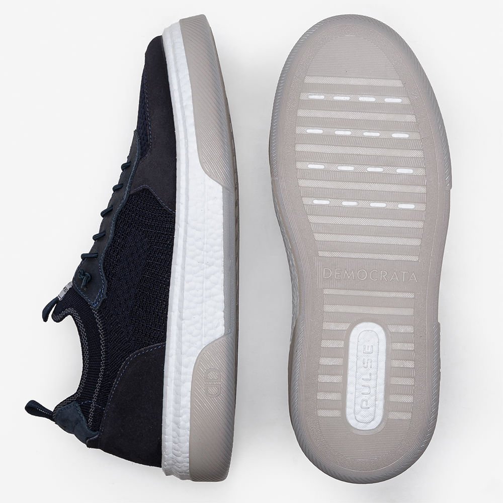 Tênis Beat Pulse Knit Azul Azul 4