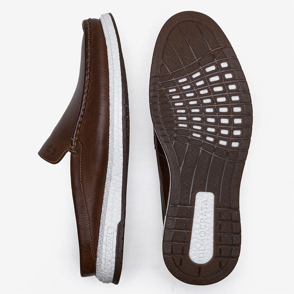 Mule Masculino Flop Pulse Marrom Marrom 4