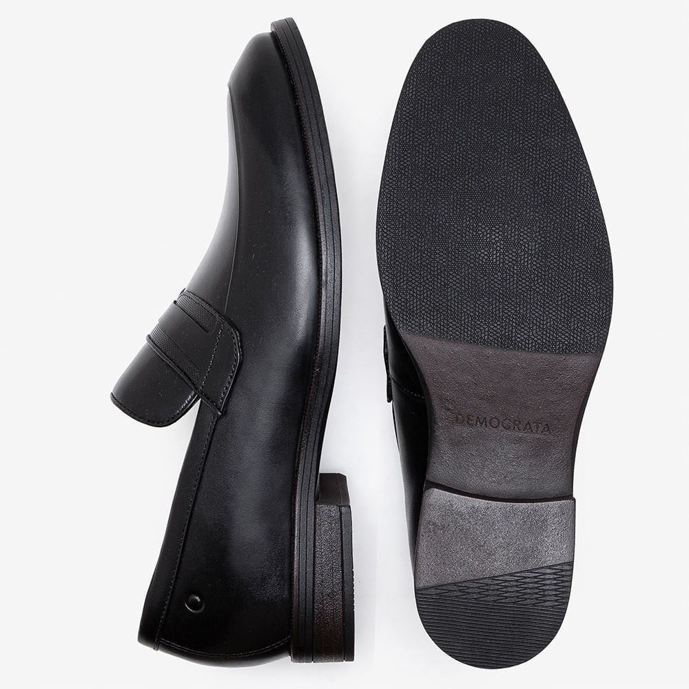 Sapato Masculino Couro Duke Hi-Soft 32 Preto Preto 4