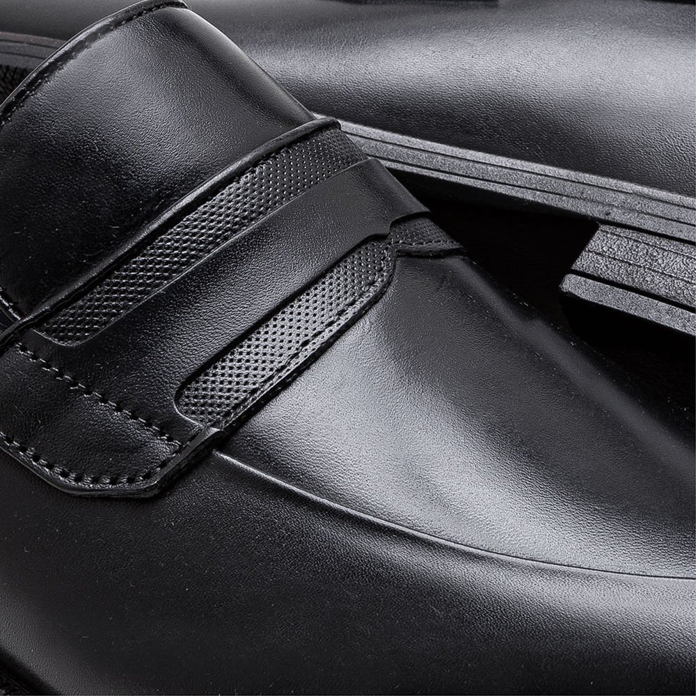 Sapato Masculino Couro Duke Hi-Soft 32 Preto Preto 3