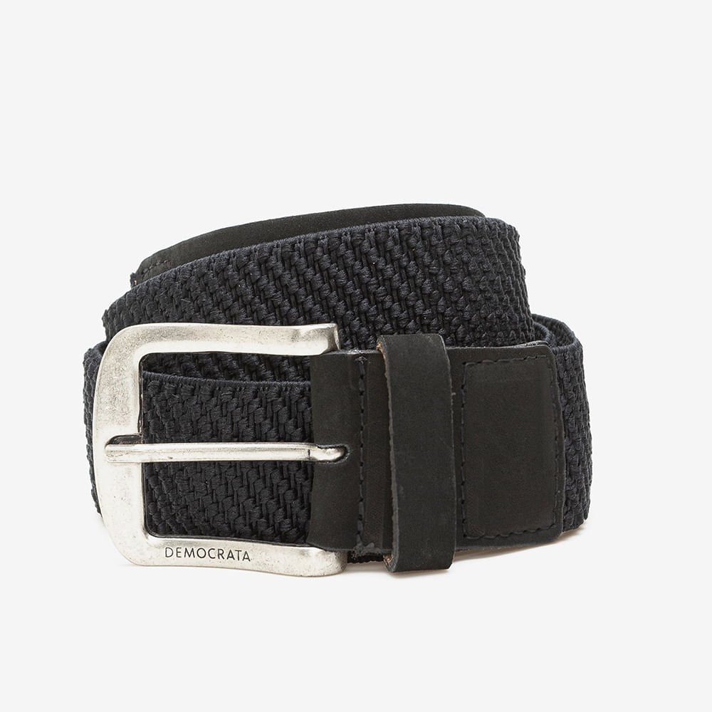 Cinto Largo Denim Preto Preto 1