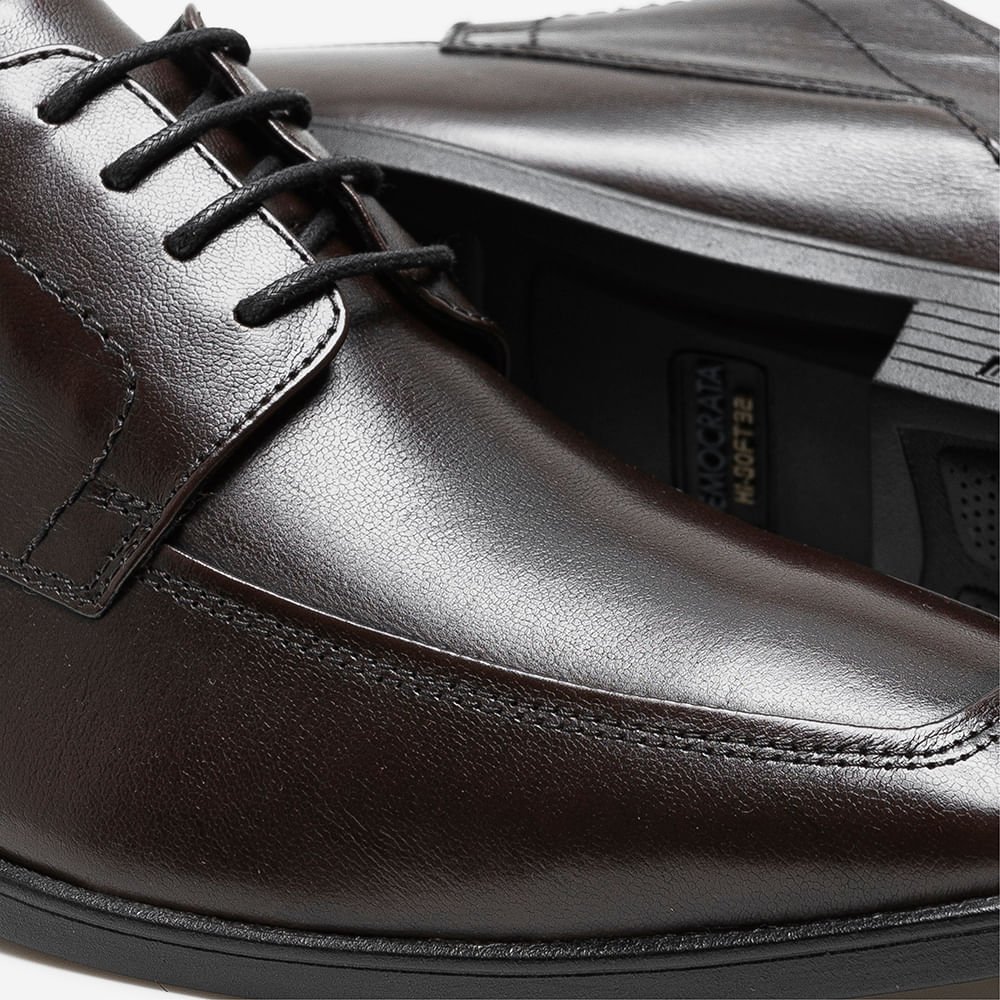 Sapato Social Democrata Pointer Hi-Soft 32 Masculino 1159 Marrom 3
