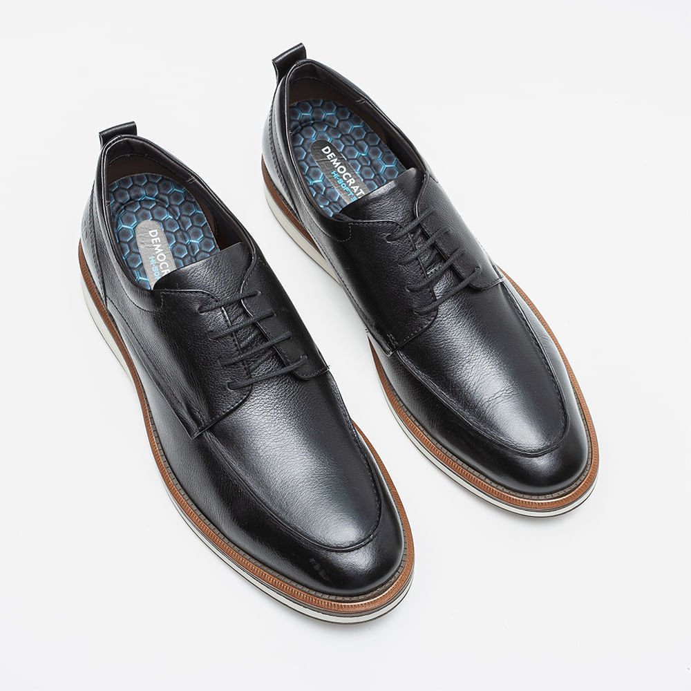 Sapato De Couro Metropolitan James Hi-Soft 32 Preto 41 2