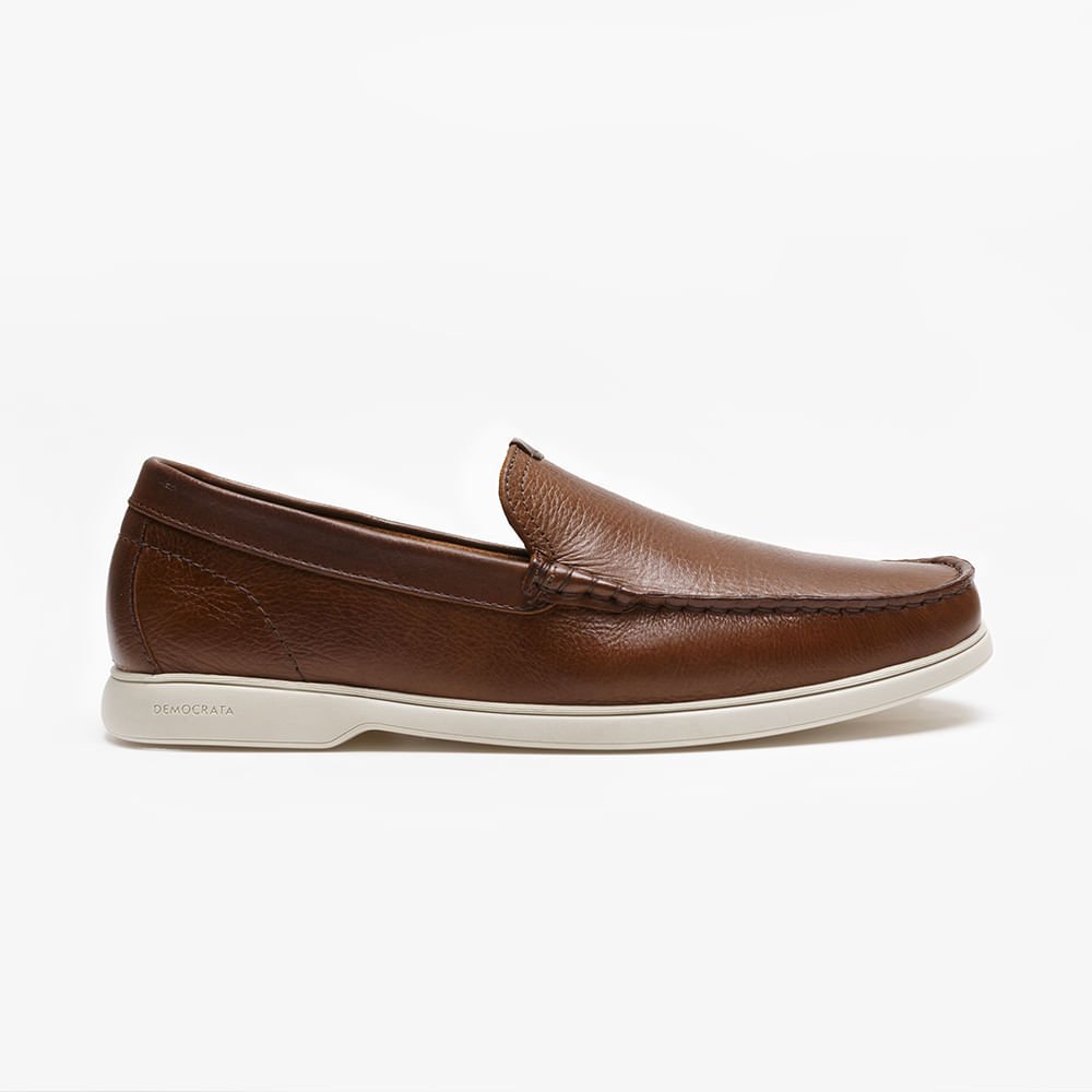 Mocassim Easy Bari Conhaque Marrom 1