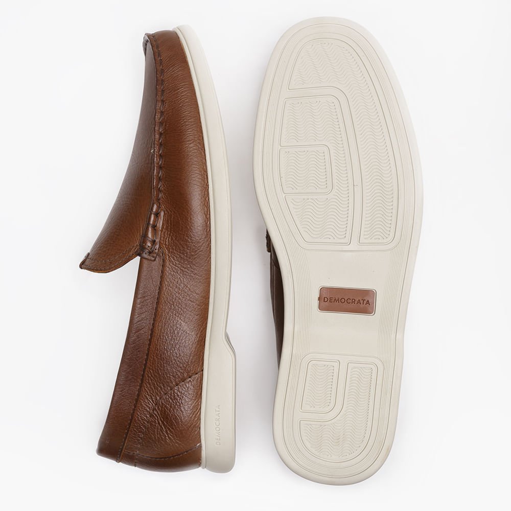 Mocassim Easy Bari Conhaque Marrom 4